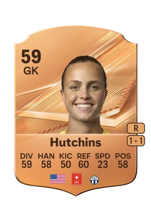Hutchins - 59 - Rare EA FC 27 card