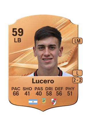 Lucero - 59 - Rare EA FC 27 card