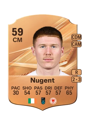 Nugent - 59 - Rare EA FC 27 card