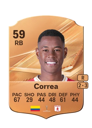 Correa - 59 - Rare EA FC 27 card