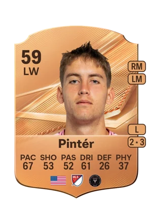 Pintér - 59 - Rare EA FC 27 card