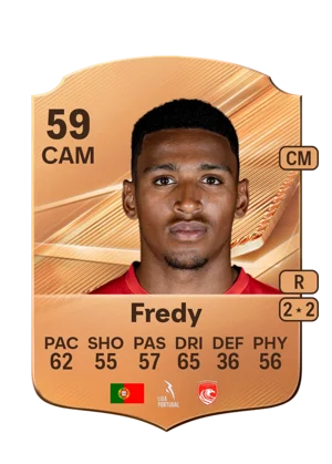 Fredy - 59 - Rare EA FC 27 card