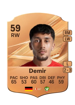 Demir - 59 - Rare EA FC 27 card