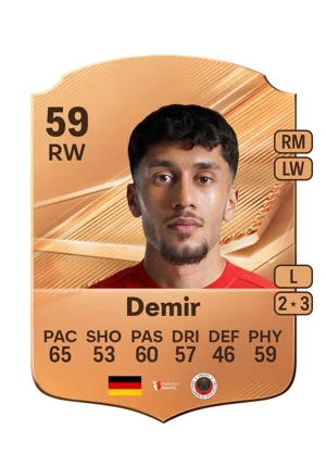 Demir - 59 - Rare EA FC 27 card