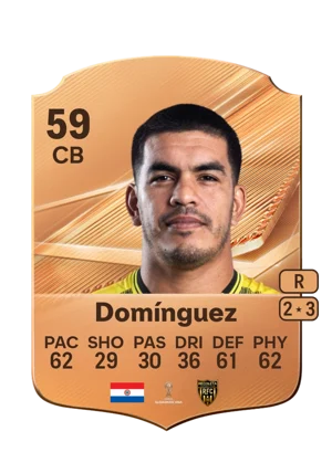 Domínguez - 59 - Rare EA FC 27 card