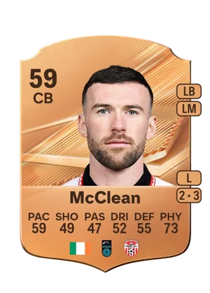 McClean - 59 - Rare EA FC 27 card