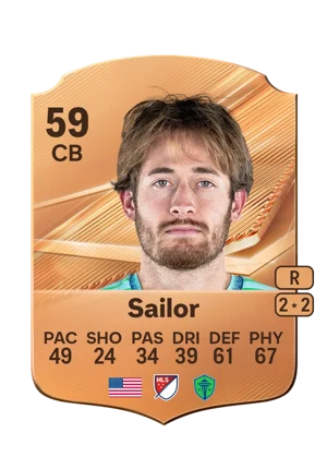 Sailor - 59 - Rare EA FC 27 card