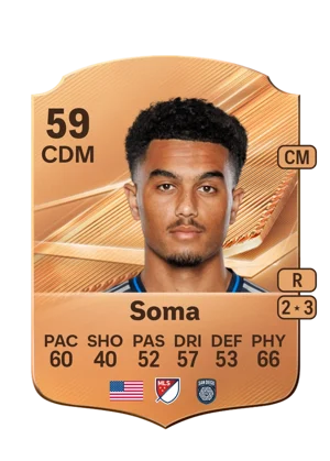 Soma - 59 - Rare EA FC 27 card