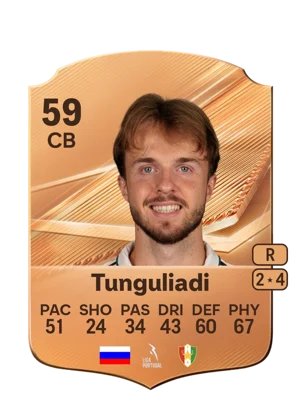Tunguliadi - 59 - Rare EA FC 27 card