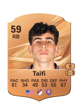 Taifi - 59 - Rare EA FC 27 card