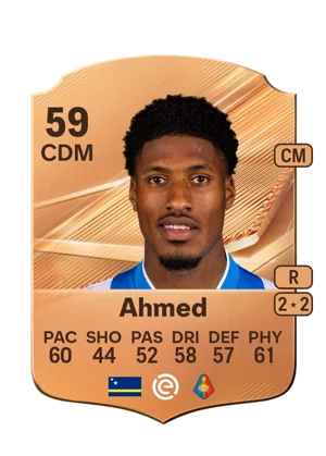 Ahmed - 59 - Rare EA FC 27 card