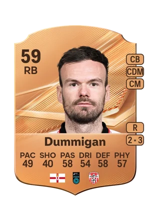 Dummigan - 59 - Rare EA FC 27 card