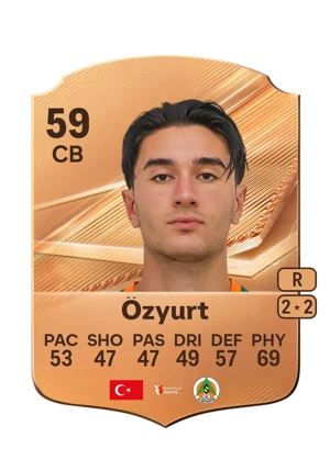Özyurt - 59 - Rare EA FC 27 card