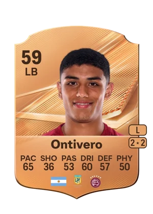 Ontivero - 59 - Rare EA FC 27 card