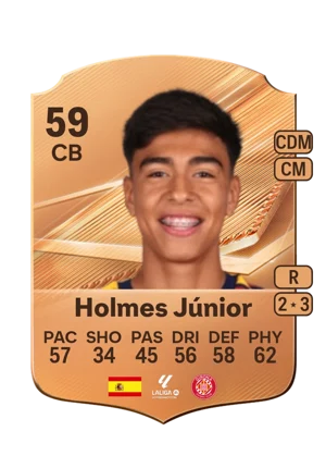 Holmes Júnior - 59 - Rare EA FC 27 card