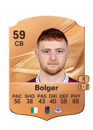 Bolger - 59 - Rare EA FC 27 card