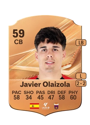 Javier Olaizola - 59 - Rare EA FC 27 card