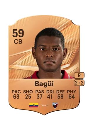 Bagüí - 59 - Rare EA FC 27 card