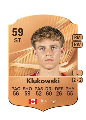 Klukowski - 59 - Rare EA FC 27 card