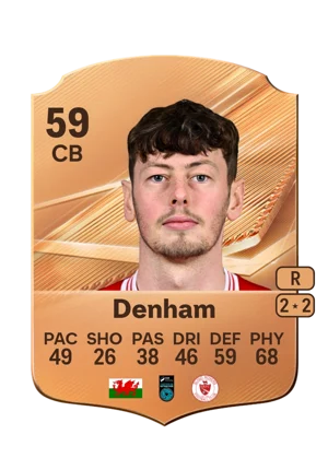 Denham - 59 - Rare EA FC 27 card