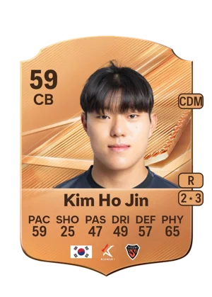Kim Ho Jin - 59 - Rare EA FC 27 card