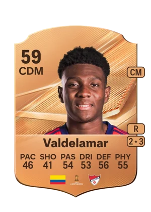 Valdelamar - 59 - Rare EA FC 27 card
