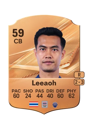 Leeaoh - 59 - Rare EA FC 27 card