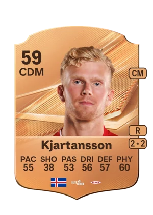 Kjartansson - 59 - Rare EA FC 27 card