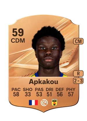 Apkakou - 59 - Rare EA FC 27 card
