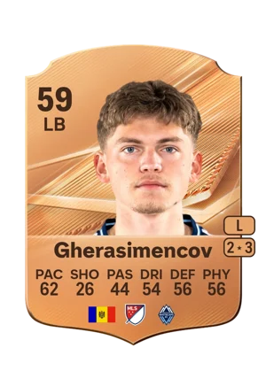 Gherasimencov - 59 - Rare EA FC 27 card