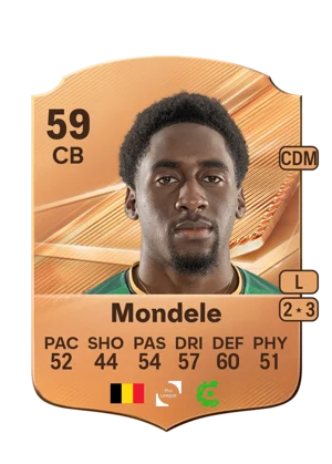 Mondele - 59 - Rare EA FC 27 card
