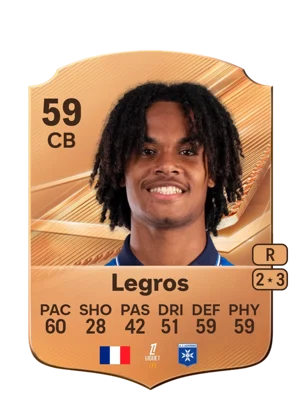 Legros - 59 - Rare EA FC 27 card