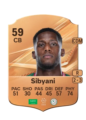 Sibyani - 59 - Rare EA FC 27 card
