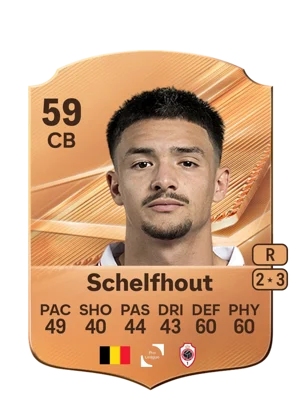 Schelfhout - 59 - Rare EA FC 27 card