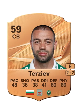 Terziev - 59 - Rare EA FC 27 card