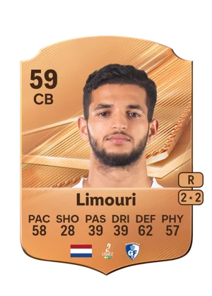 Limouri - 59 - Rare EA FC 27 card