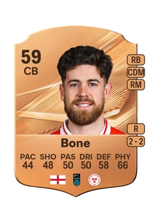 Bone - 59 - Rare EA FC 27 card