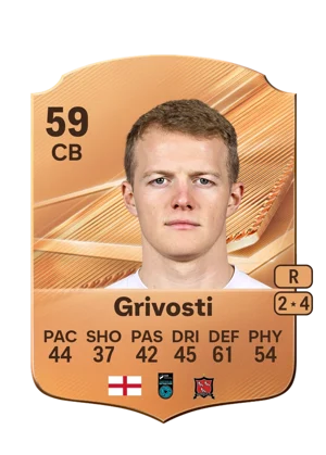 Grivosti - 59 - Rare EA FC 27 card