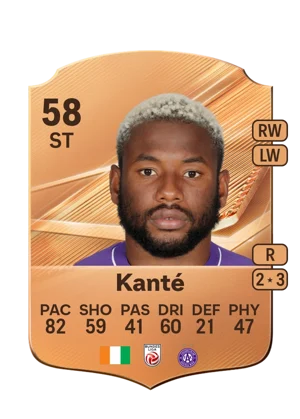 Kanté - 58 - Rare EA FC 27 card