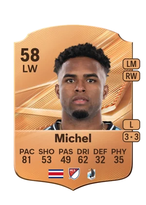 Michel - 58 - Rare EA FC 27 card