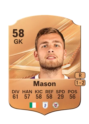 Mason - 58 - Rare EA FC 27 card
