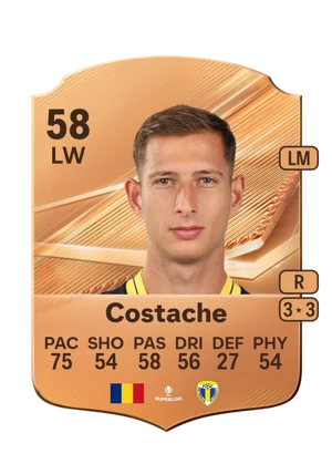 Costache - 58 - Rare EA FC 27 card