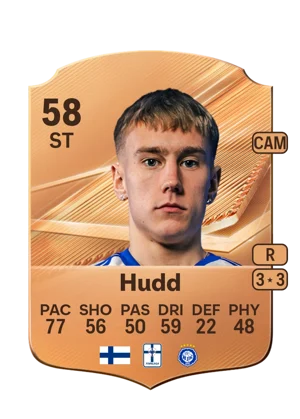 Hudd - 58 - Rare EA FC 27 card