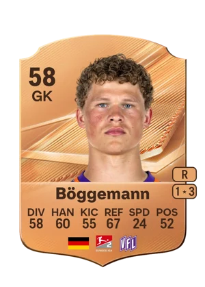 Böggemann - 58 - Rare EA FC 27 card