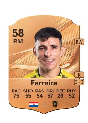Ferreira - 58 - Rare EA FC 27 card