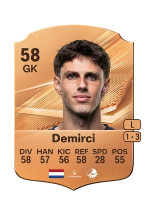 Demirci - 58 - Rare EA FC 27 card