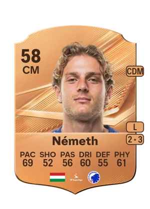 Németh - 58 - Rare EA FC 27 card