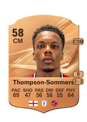 Thompson-Sommers - 58 - Rare EA FC 27 card