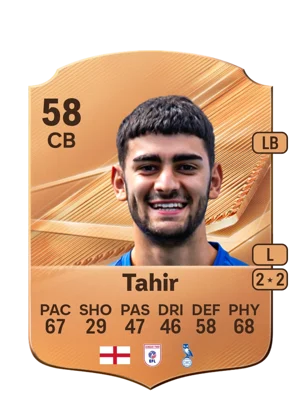 Tahir - 58 - Rare EA FC 27 card
