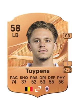 Tuypens - 58 - Rare EA FC 27 card